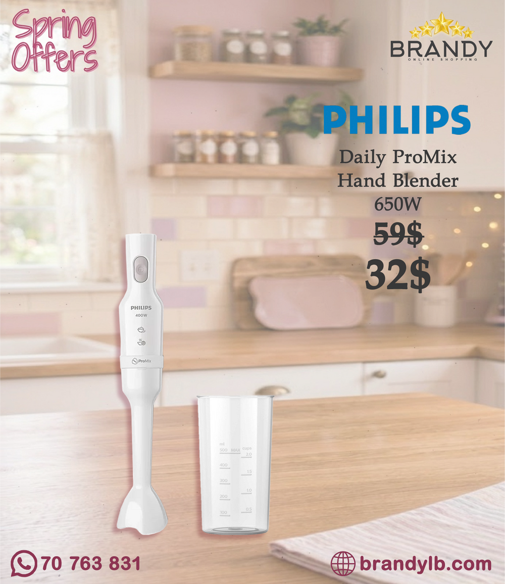 Philips Daily Collection ProMix Hand Blender HR2531 650W White