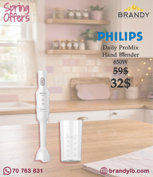 Philips Daily Collection ProMix Hand Blender HR2531 650W White