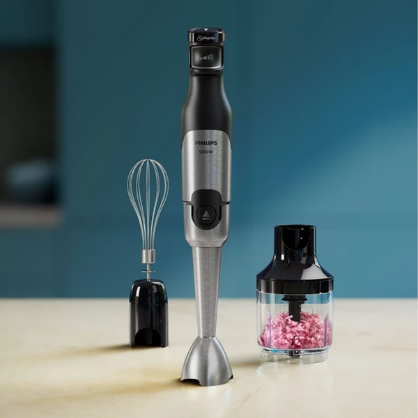 Philips 5000 Series Hand Blender HR2683 1200W ProMix with Chopper and Whisk