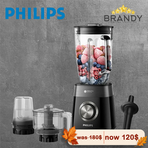 Philips 5000 Series Blender HR3033/00 1200W ProBlend Plus 2L Glass Jar