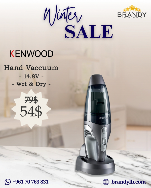 Hand Vacuum Silver HVP19 with Wet & Dry Function
