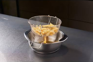 Inoxibar Stainless Steel Deep Fryer 24 cm, 28 cm