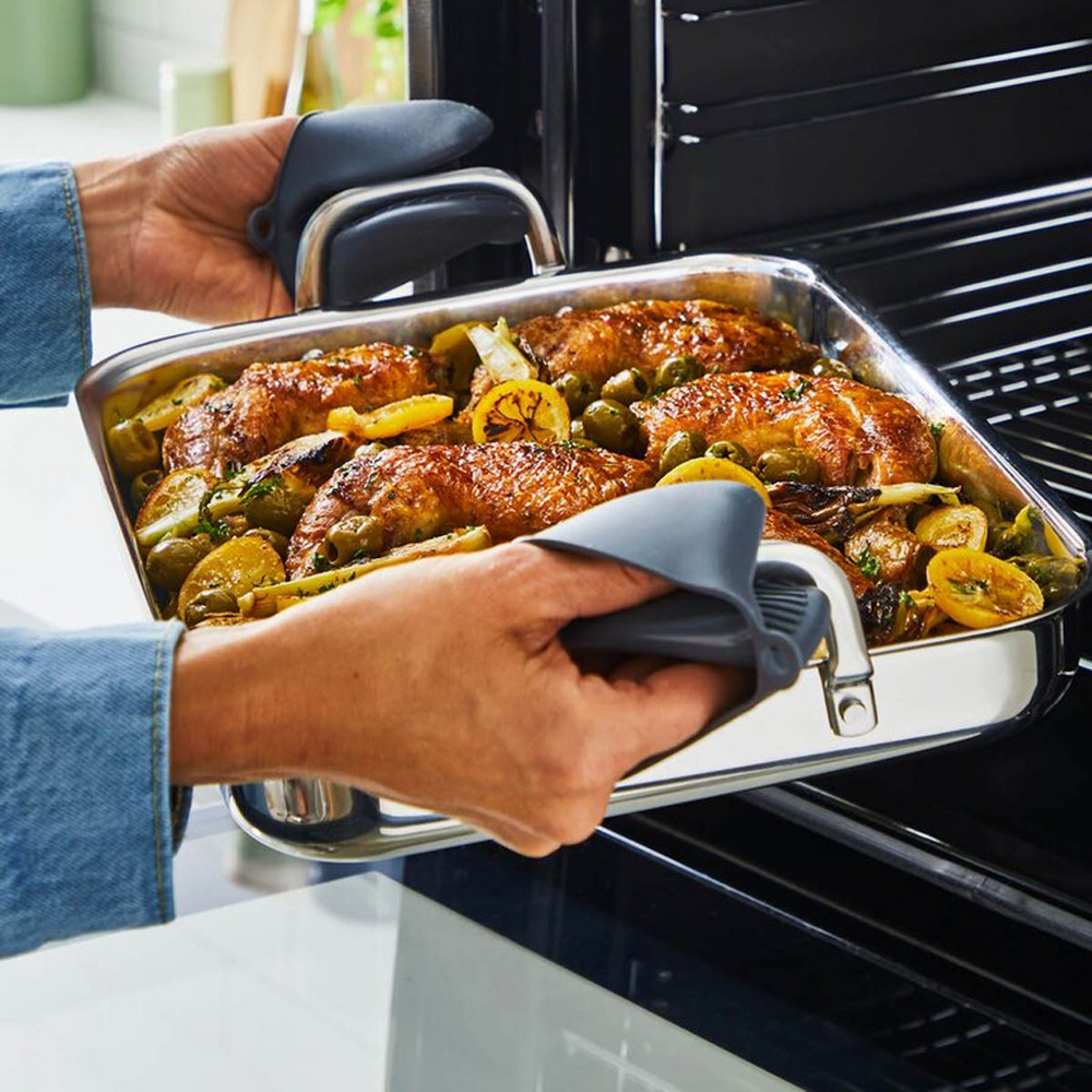 Tefal Emotion Stainless Steel Oven Tray 29x22cm