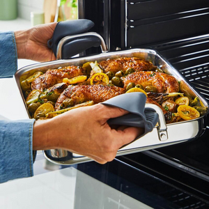 Tefal Emotion Stainless Steel Oven Tray 29x22cm