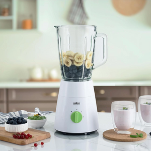 Braun PowerBlend 3 JB0153WH Glass Blender with Mill 500W 1.75L White