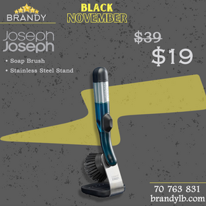 SinkTech Soap Brush With Dock