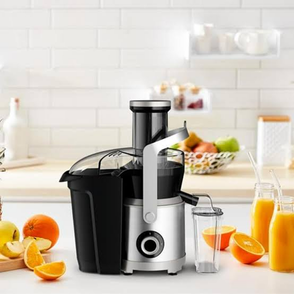 Moulinex JU660D27 Nutri XXL Fruit Juicer 1000W - Black Inox