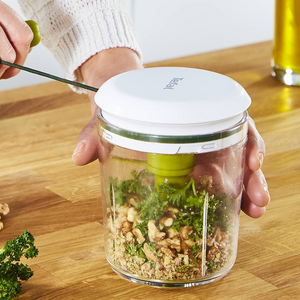 Tefal 5-Second Manual Chopper & Shaker 450 ml White/Green
