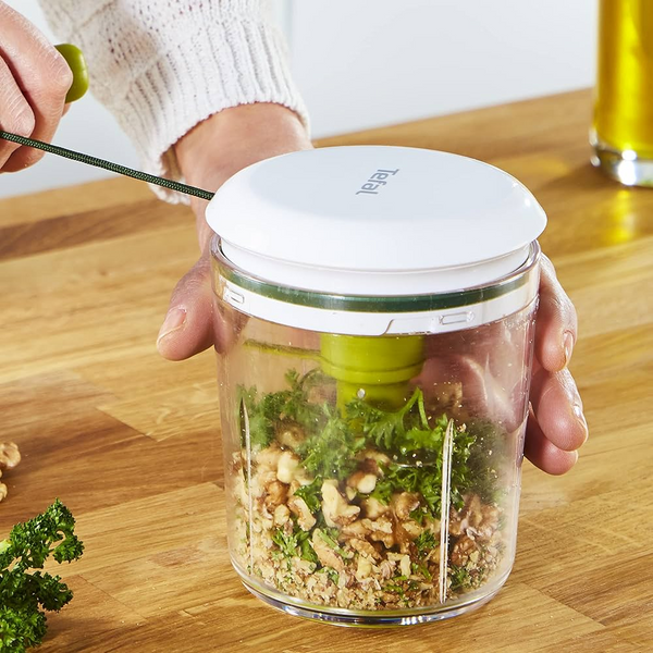 Tefal 5-Second Manual Chopper & Shaker 450 ml White/Green