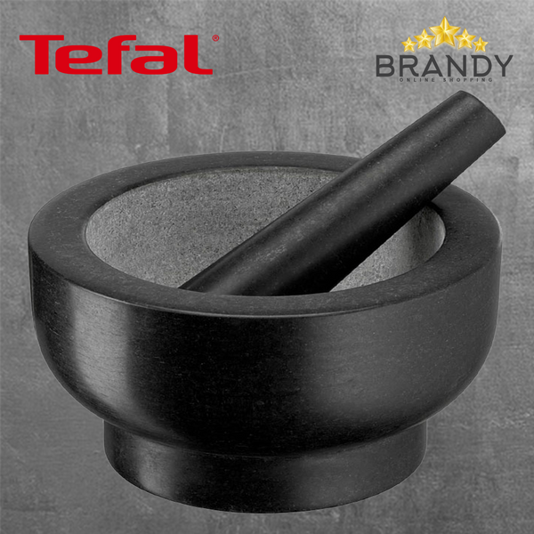 Stone Pestle & Mortar Granite Kitchen Grinder for Herbs and Spices 20cm