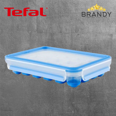 Tefal MasterSeal Fresh Ice Box Ice Tray 24 Cubes Transparent Blue