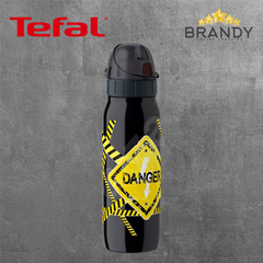 Tefal Drink2Go Danger Black Bottle 0,5L - ISO Steel