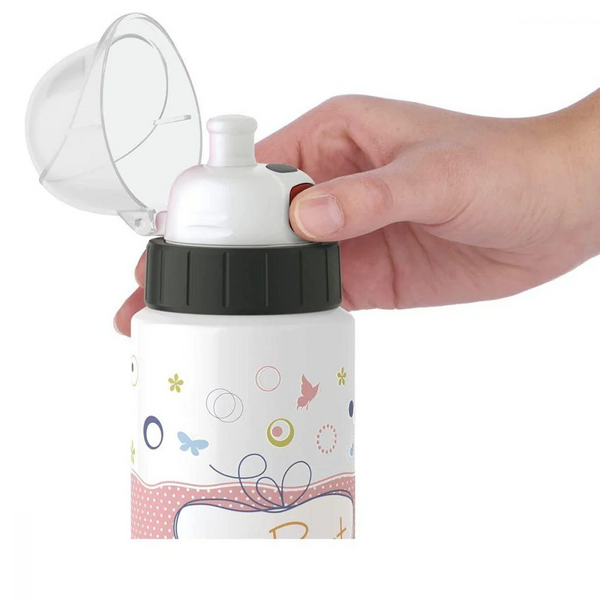 Tefal Drink2Go Best Friends White Bottle 0,6L - Light Steel