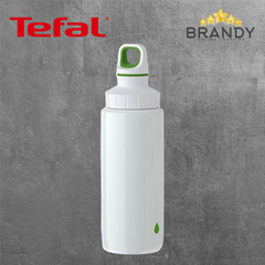 Tefal Drink2Go Drop Green Bottle 0,6L - Light Steel