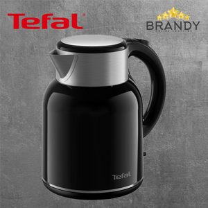Tefal Thermo Protect XL Electric Kettle 1.9L Double-Wall Black