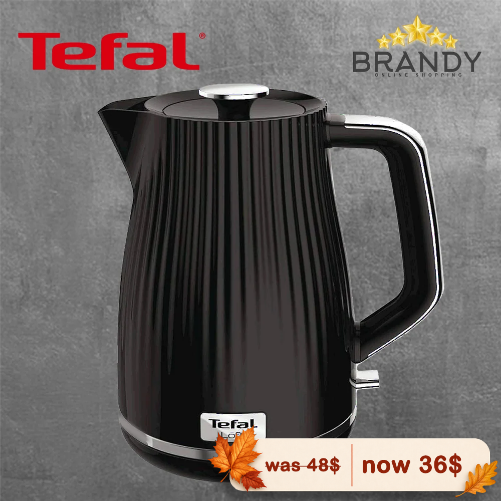 Tefal Loft KO250840 Electric Kettle 1.7L 3000W Black