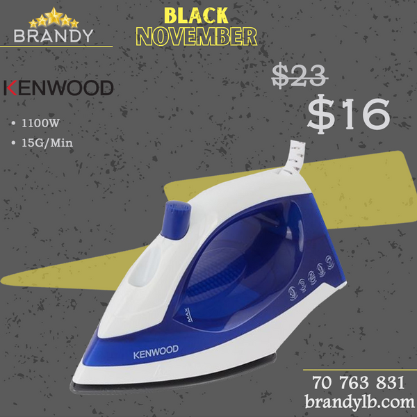 Steam Iron STP01 with Adjustable Steam Control
