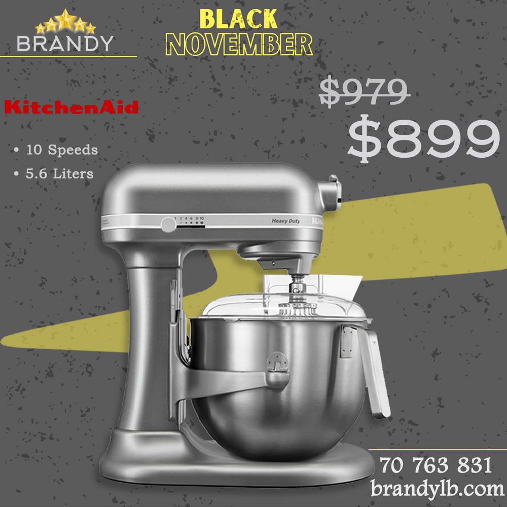 Artisan Stand Mixer 5.6L Silver with Bowl-Lift System