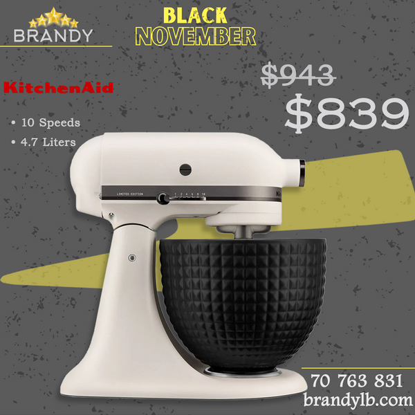 Stand Mixer Light and Shadow, Cream 4.7 Liters