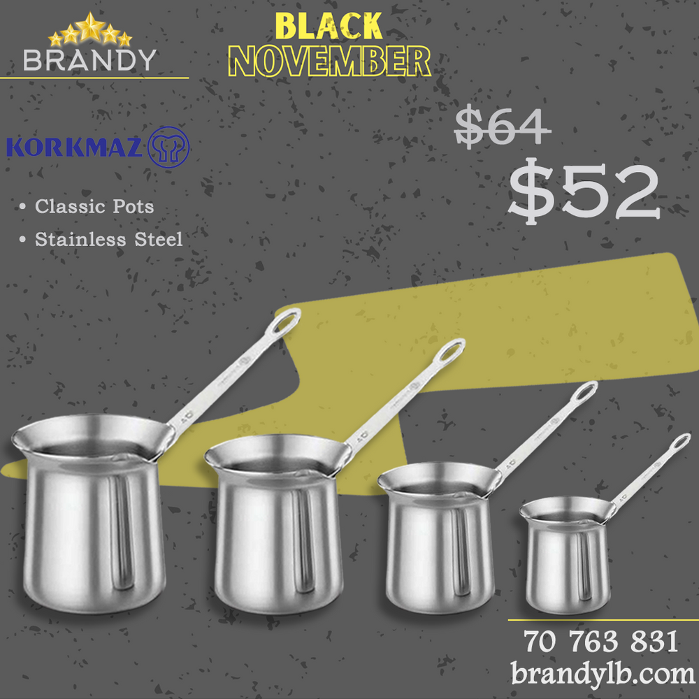 Classic Stainless Steel Coffee Pots Set