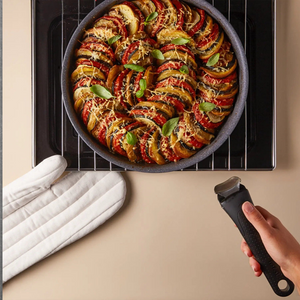 Tefal Ingenio Natural Force Frypan Set 24 & 28 cm 3-Piece L3969102