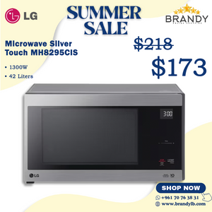 Microwave Silver 42 Liters Inverter MH8295CIS Touch Controls