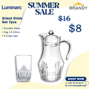 Orient Set 7pcs Glassware