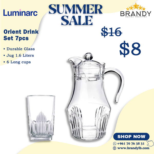 Orient Set 7pcs Glassware