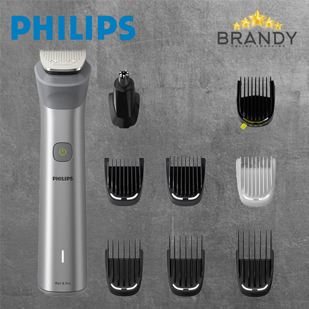Shaver 10 in 1 MG5920 Face and Hair Grooming Kit, Waterproof, Rechargeable