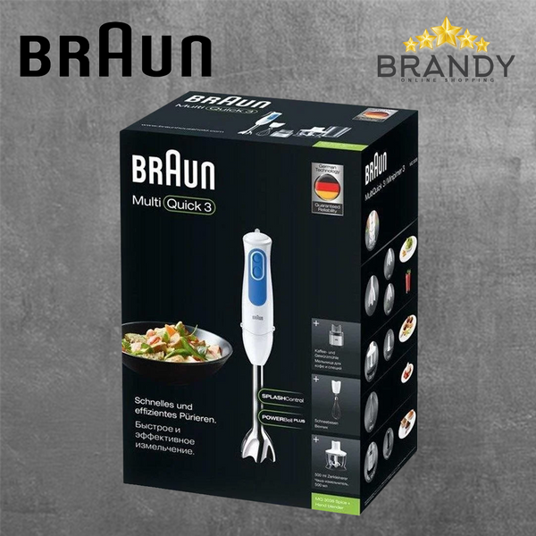 Braun MultiQuick 3 MQ3048 Hand Blender 700W with Grinder