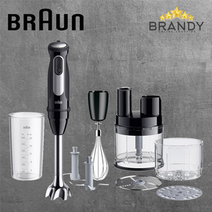 Braun MultiQuick 5 Pro MQ55755M Hand Blender 1000W 25-Speed Black
