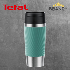 Tefal Classic Travel Mug 360 ml Insulated Stainless Steel Green