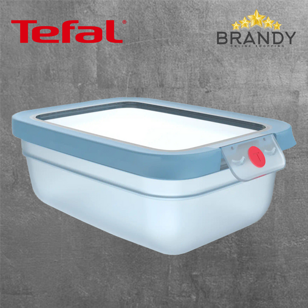 Tefal oneClick Rectangular Food Container 3.0 L Blue