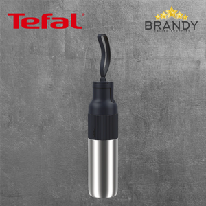 Tefal BeYou Flip Stainless Steel Insulated Bottles 0.5L & 0.7L Silver & Black