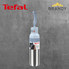 Tefal BeYou Flip Stainless Steel Insulated Bottles 0.5L & 0.7L Silver & Blue