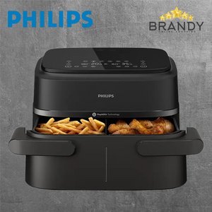 Philips 1000 Series Airfryer Dual Basket 7.1L Digital Touchscreen NA150
