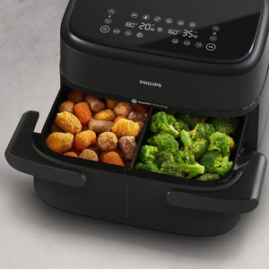 Philips 1000 Series Airfryer Dual Basket 7.1L Digital Touchscreen NA150