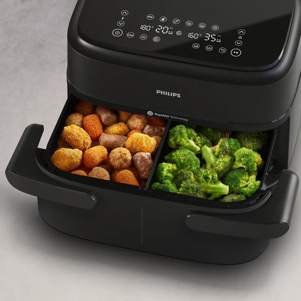Philips 1000 Series Airfryer Dual Basket 7.1L Digital Touchscreen NA150