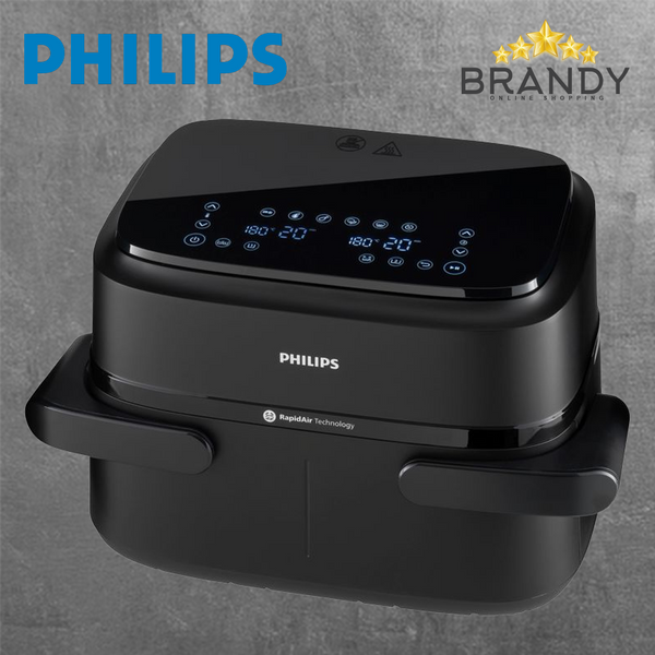 Philips 1000 Series Airfryer Dual Basket 7.1L Digital Touchscreen NA150