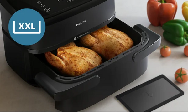 Philips 1000 Series Airfryer Dual Basket 7.1L Digital Touchscreen NA150