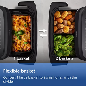 Philips 1000 Series Airfryer Dual Basket 7.1L Digital Touchscreen NA150