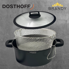 Dosthoff Quantum Ceramic Deep Fryer Greblon Non-Stick 28cm