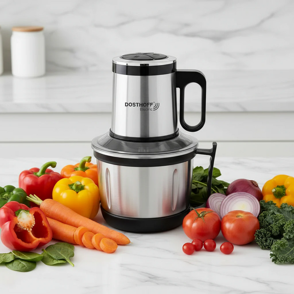 Dosthoff Chopper 3 Liters Stainless Steel - 500W, 5 Blades OC-2021-2