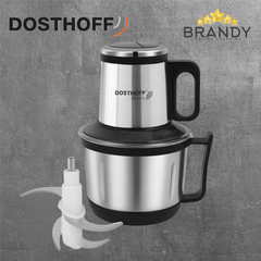 Dosthoff Chopper 3 Liters Stainless Steel - 500W, 5 Blades OC-2021-1