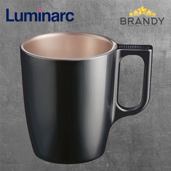 Luminarc Flashy Mug 25 cl Tempered Glass Black V2922