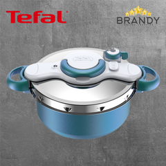 Tefal ClipsoMinut' Duo 5L Pressure Cooker P4705100 Boreal Blue