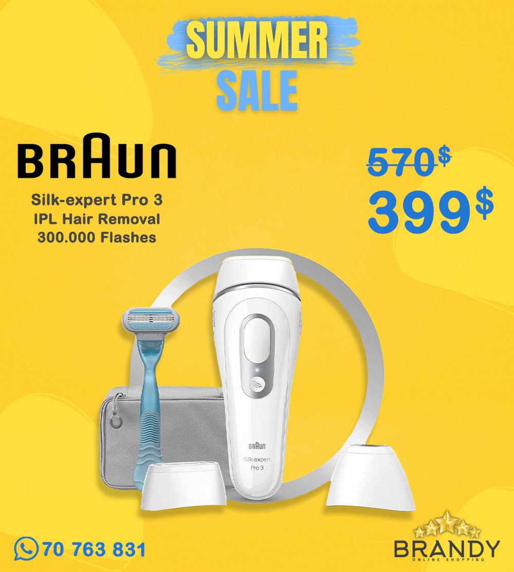 Braun Silk-expert Pro 3 PL3121 IPL Hair Removal with Precision Head