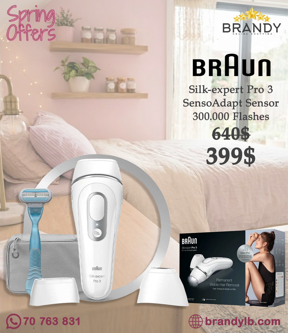 Braun Silk-expert Pro 3 PL3121 IPL Hair Removal with Precision Head