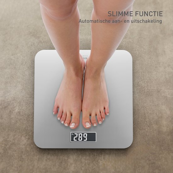 Premiss Grey Body Scale PP1801, Glass, 160Kg