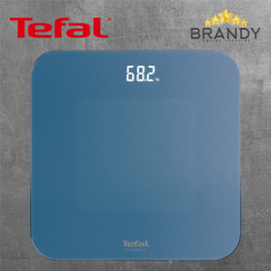 Tefal Classic Light Blue PP1905 Digital Bathroom Scale 180 kg LED Display